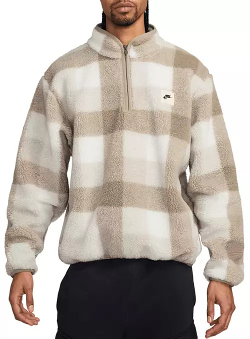 Nike Men's Club Winterized 1/2 Zip Pullover | Dick's Sporting Goods