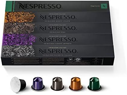 Nespresso Capsules OriginalLine, Ispirazione Variety Pack, Medium & Dark Roast Espresso Coffee, 5... | Amazon (US)