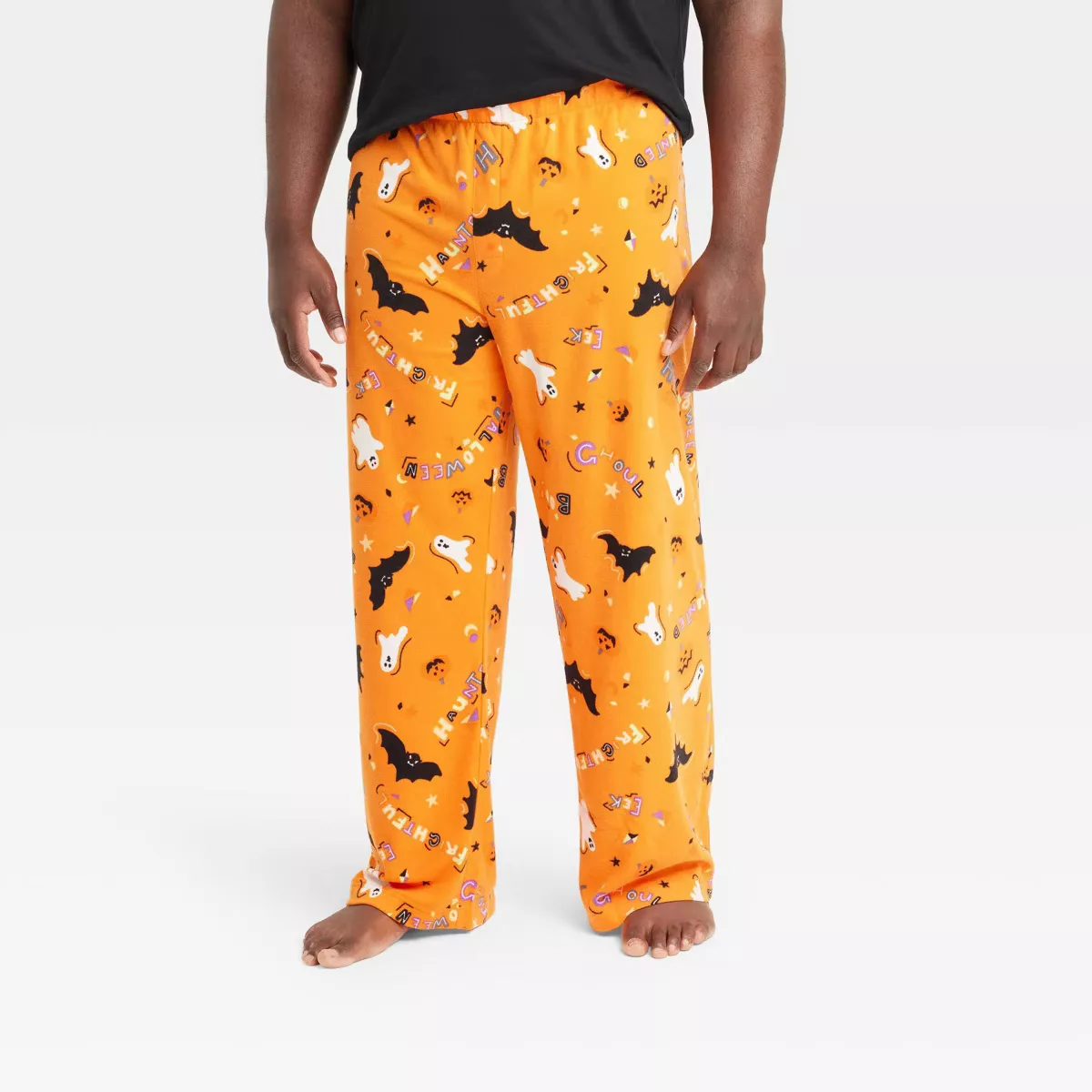 Men's Teenage Mutant Ninja Turtles Knit Fictitious Character Printed Pajama  Pants - Black : Target