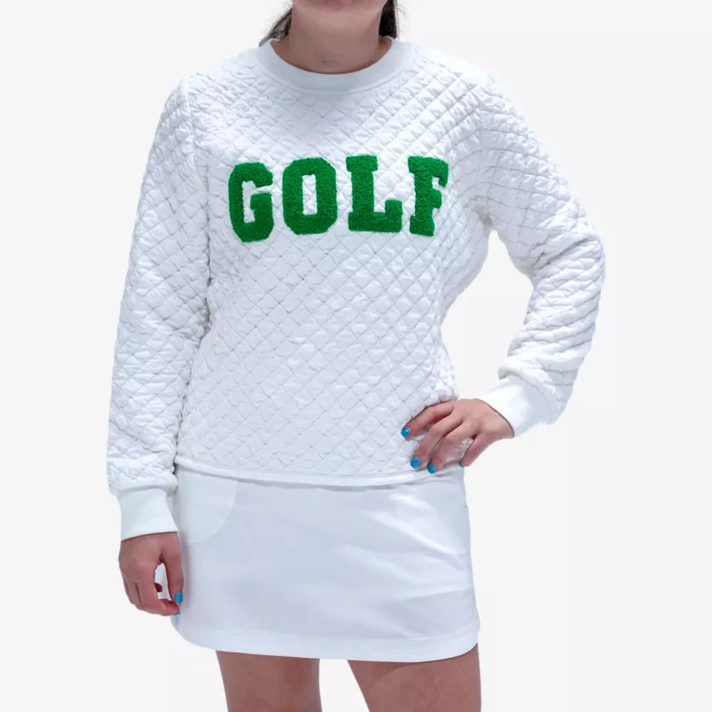 Women's Golf Quilted Sweatshirt Pullover | PGA TOUR Superstore