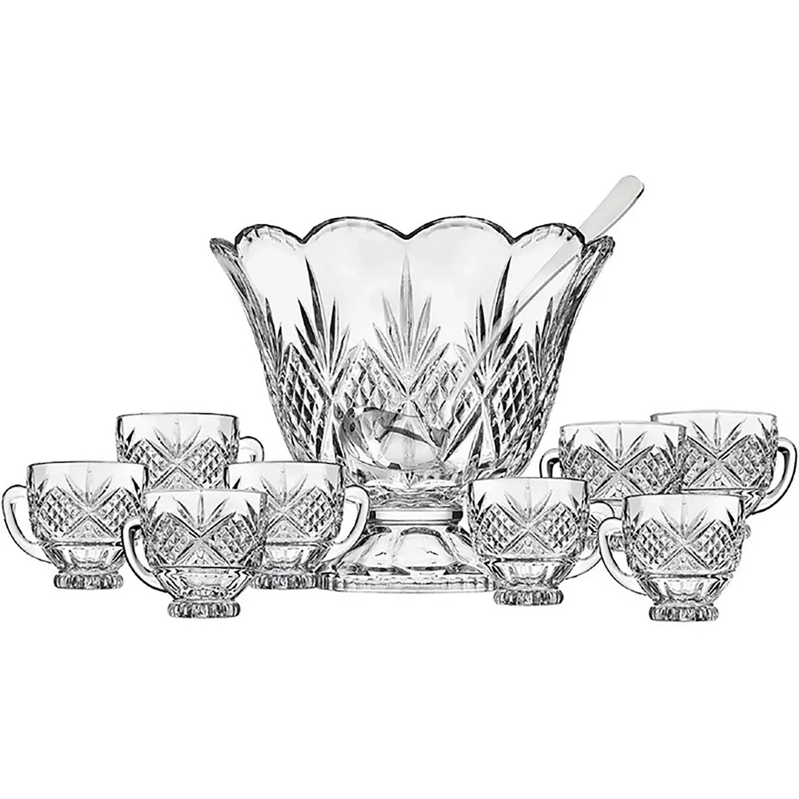 Godinger Silver Dublin Crystal 10-Piece Punch Set, Multi | Kohl's