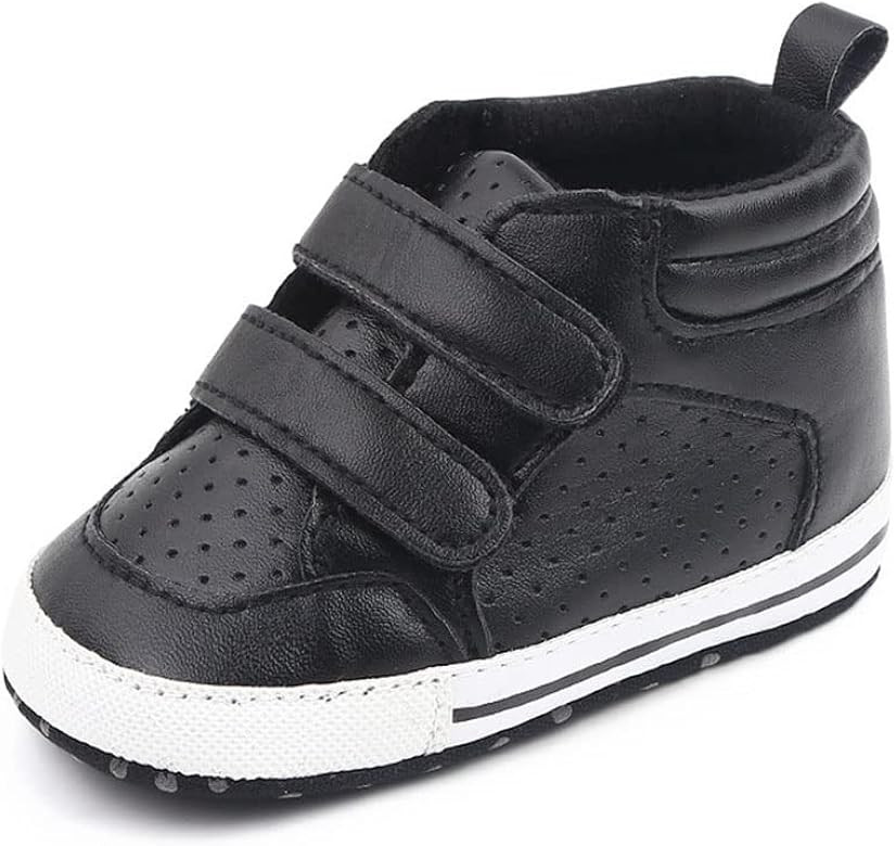 Sekantrol Newborn Baby Boys Girls First Walker Crib Shoes Soft Rubber Sole Infant Sneakers Fashio... | Amazon (US)