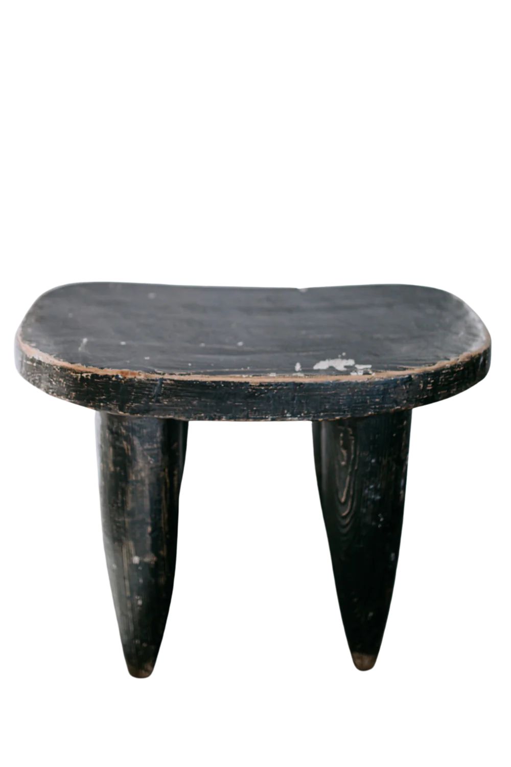 Senufo Stool Bench Black Large | Luxe B Co