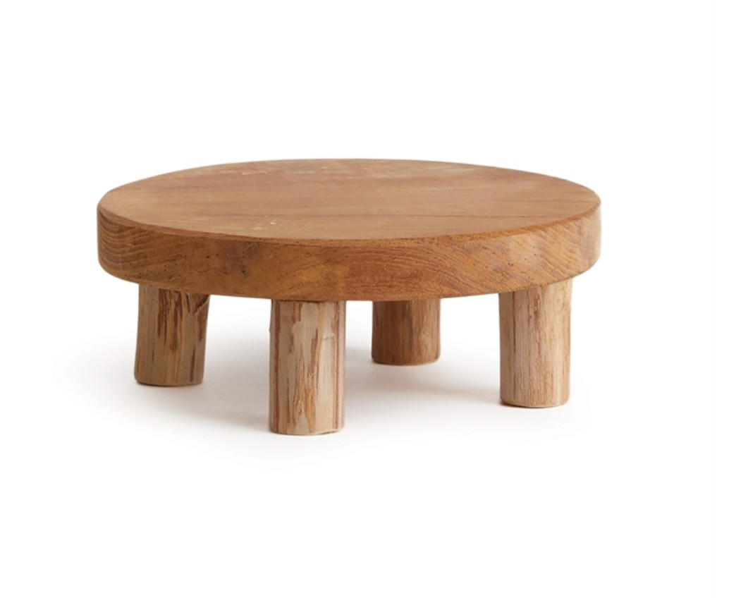 LIDA TEAK STAND RISER | The Nested Fig