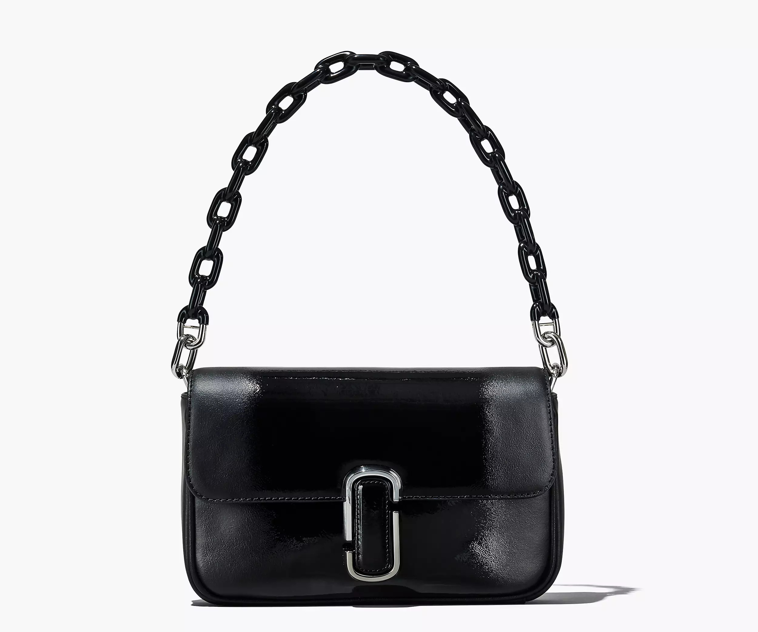 The Shadow Patent Leather J Marc Shoulder Bag | Marc Jacobs