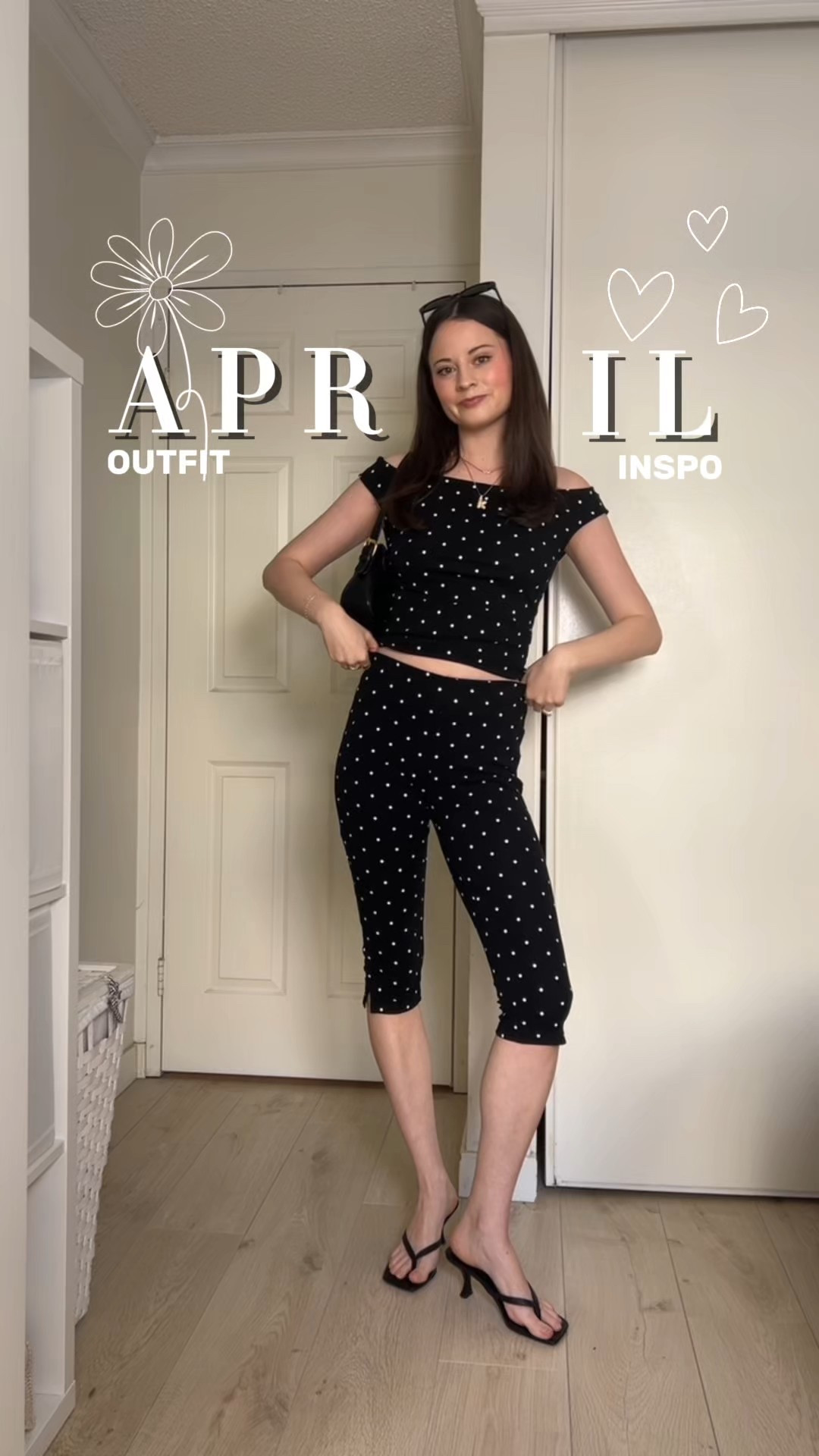 spring outfit inspo! 

Polka dot, capris, matching set, capris matching set, polka dot dress, polka dot set, gingham set, gingham capris, black maxi skirt, spring outfit, spring outfit ideas, spring style 

#LTKspring #LTKcanada #LTKsummer
