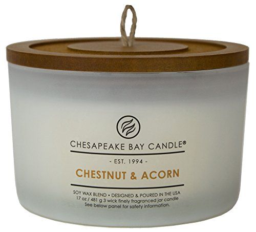 Chesapeake Bay Candle Heritage Coffee Table Scented Candle, Chestnut & Acorn | Amazon (US)