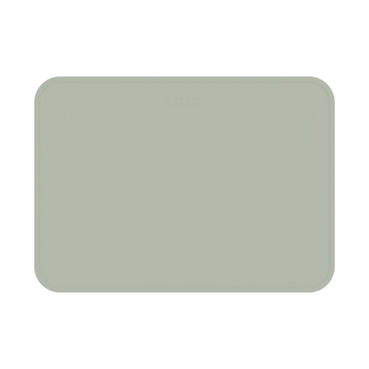 Lalo Silicone Placemat - Sage: Rectangular, Solid Pattern, 16" Length | Target