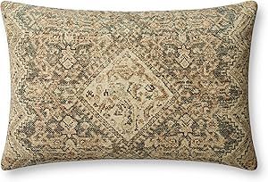 Loloi Angela Rose x Midnight Collection PAR0001 Slate/Sand 13'' x 21'' Cover Only Pillow | Amazon (US)