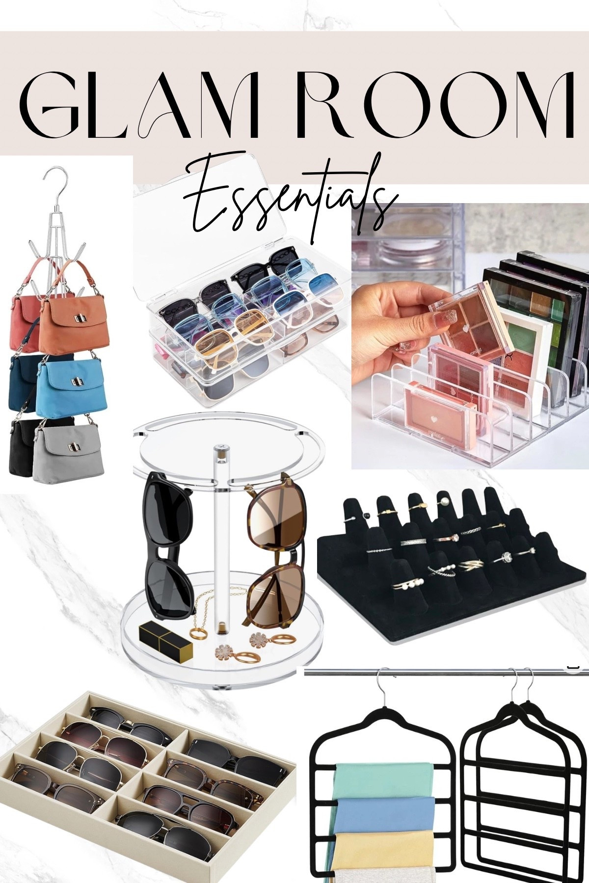 Glam Room Organizers