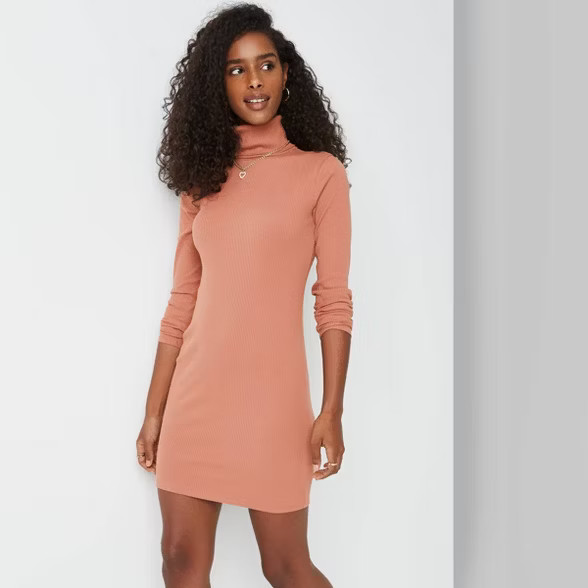 Women's Long Sleeve Bodycon Dress - Wild Fable™ | Target