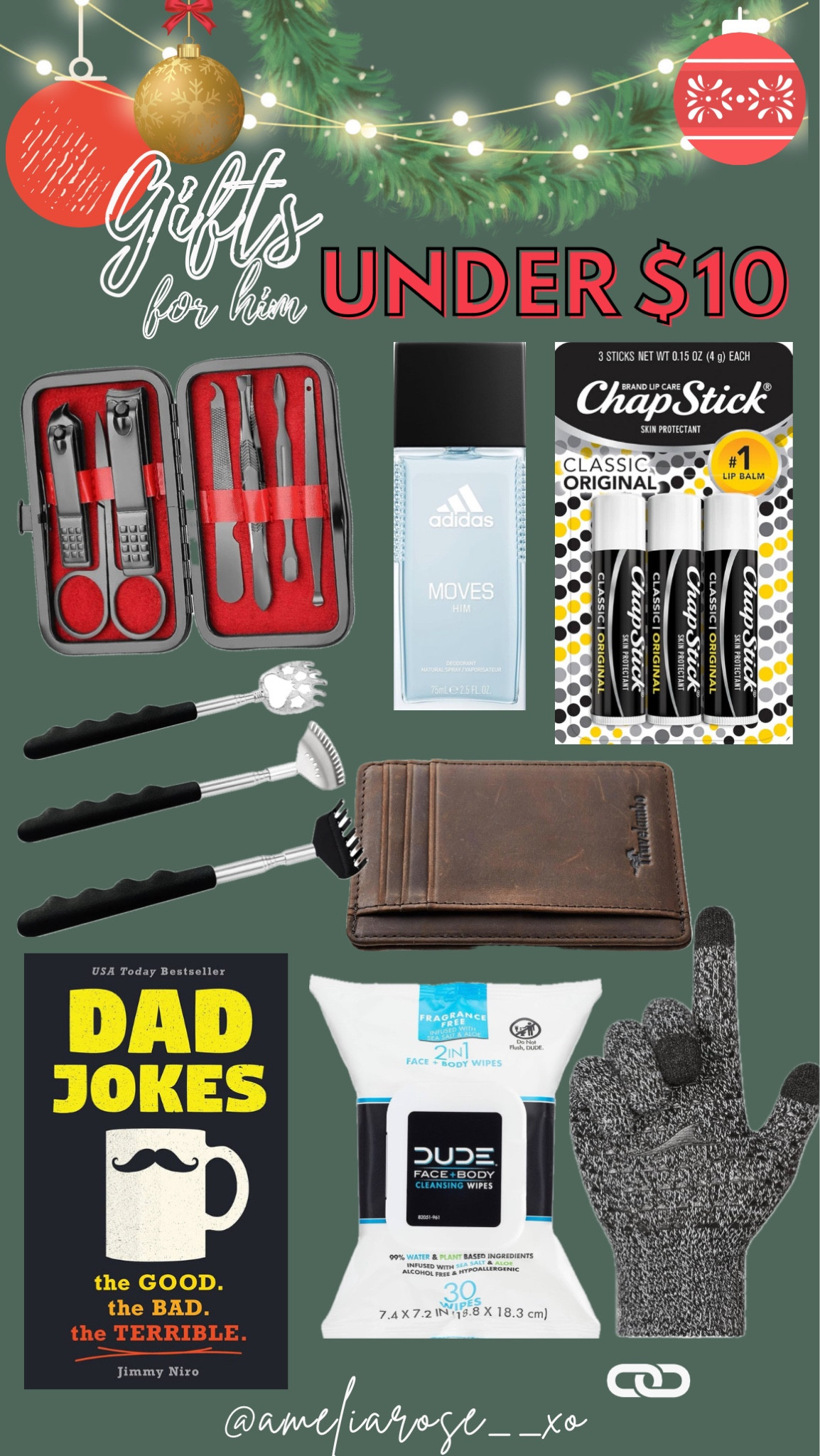 Gift guide for him-under $10! 

#LTKmens #LTKfindsunder50 #LTKGiftGuide