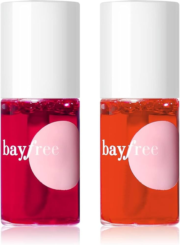 bayfree Lip Tint Stain Set, Korean Water Tint Lightweight Non-sticky, Waterproof Long Lasting Liq... | Amazon (US)
