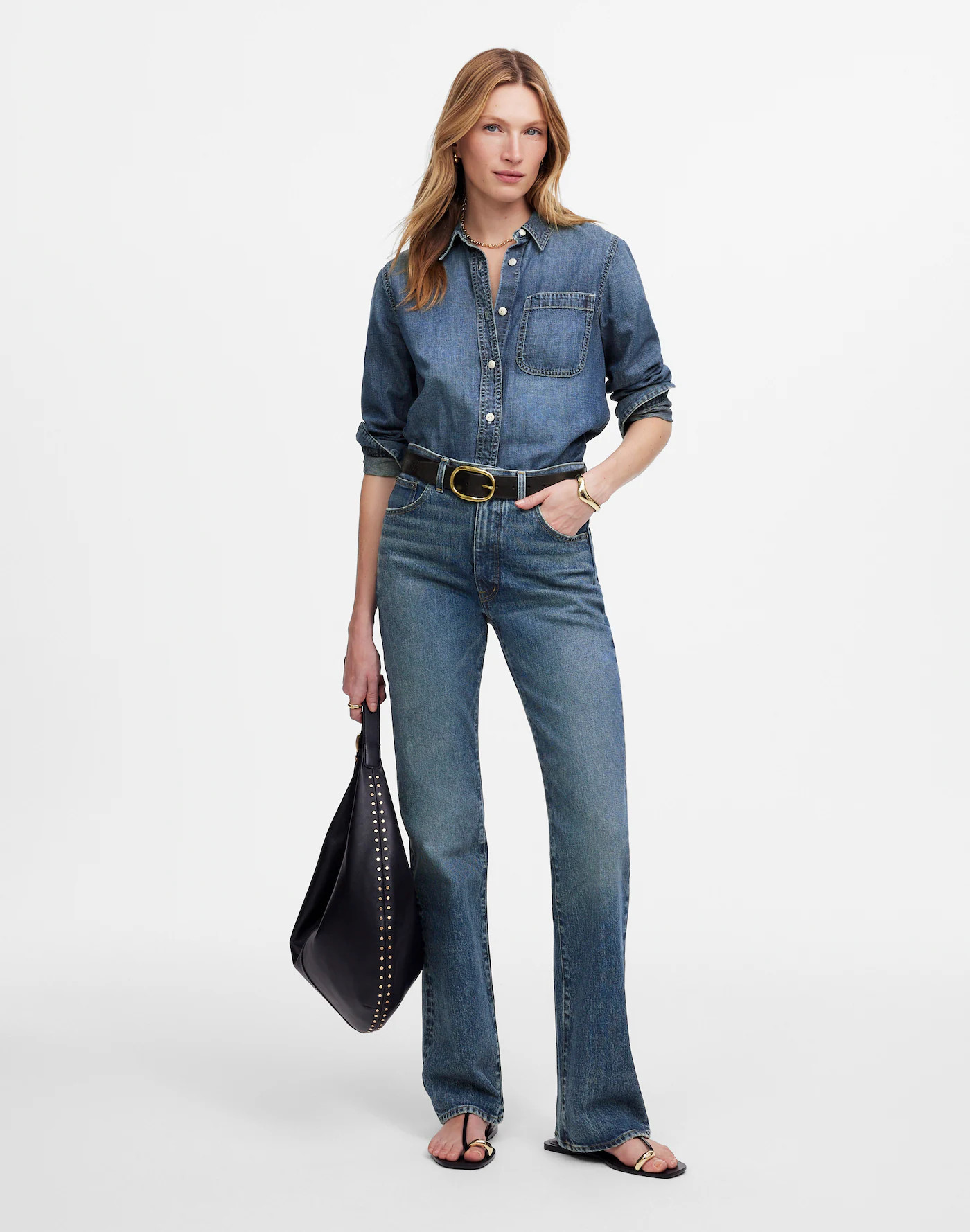 Tall Relaxed Bootcut Jeans in Concho Wash | Madewell