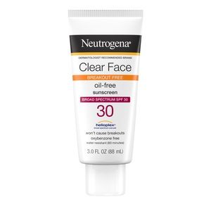 Neutrogena Clear Face Liquid-Lotion Sunblock Break-Out Free, SPF 30 | CVS
