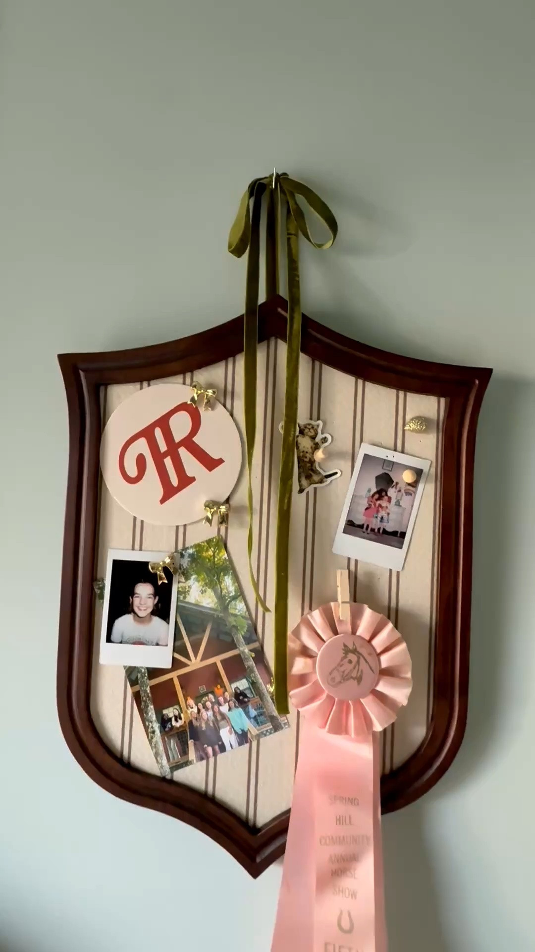 The cutest pinboard! I love this so much - I hung it with a velvet ribbon.✨✨✨

#LTKHome #LTKKids #LTKmomlife
