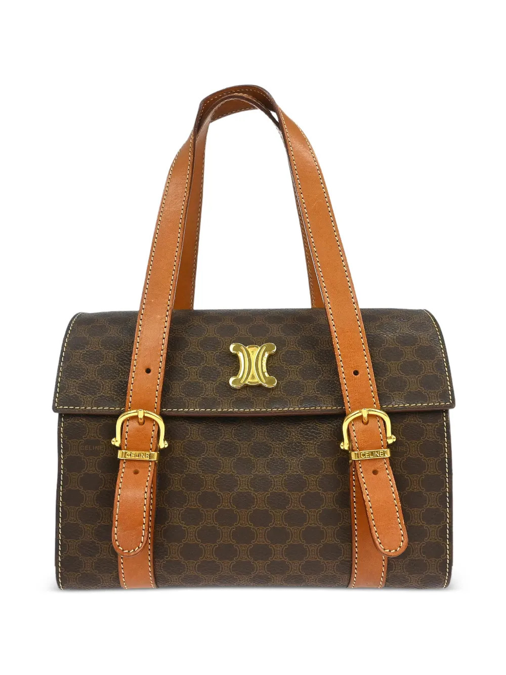Celine Pre-Owned1990s Macadam buckle handbag | Farfetch Global