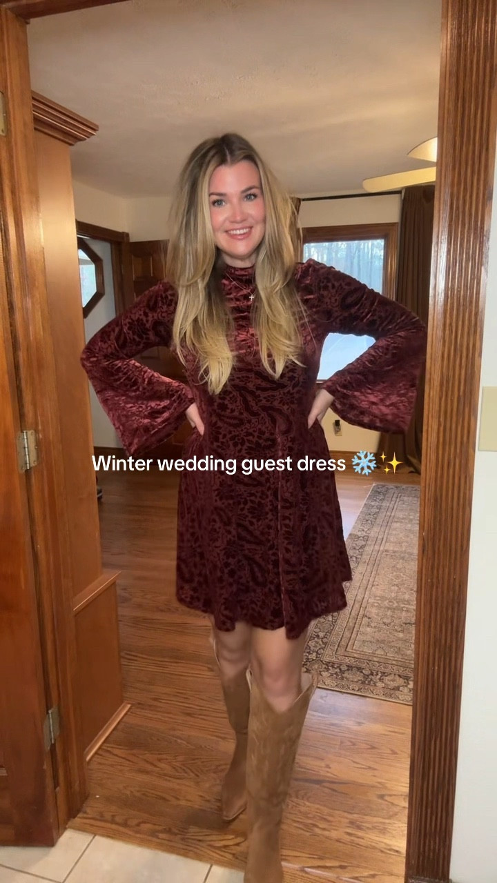 Completing the trend with a winter wedding guest look ❄️✨
Because dressing for a winter wedding should still feel fun, elegant, and warm.
#weddingguestdress #winterweddingstyle #formalwear #winterfashion #outfitinspo #weddingguestinspo

#LTKFindsUnder50 #LTKFindsUnder100 #LTKWedding