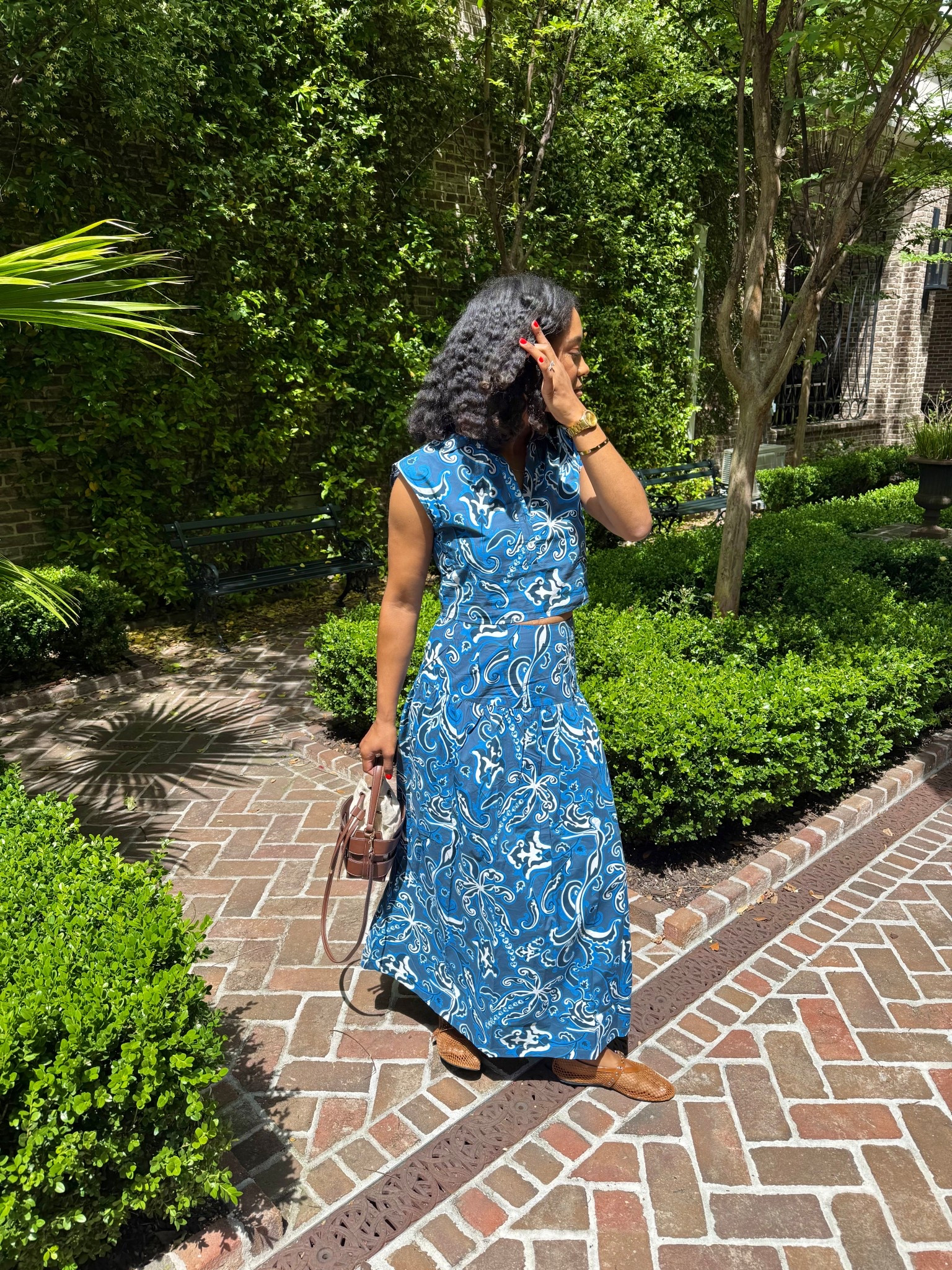 Beautiful in Blue ✨ This two piece set it so cute for Spring/Summer! This is from Beyond by Vera! 

#LTKTravel #LTKMothersDay #LTKmomlife