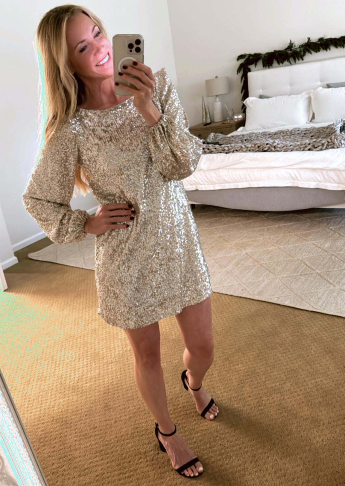 Can’t get enough of this dress this season! ✨ Heading to the San Francisco Symphony with the kids today to see Home Alone. My favorite tradition with these guys! 

#LTKparties #LTKHoliday