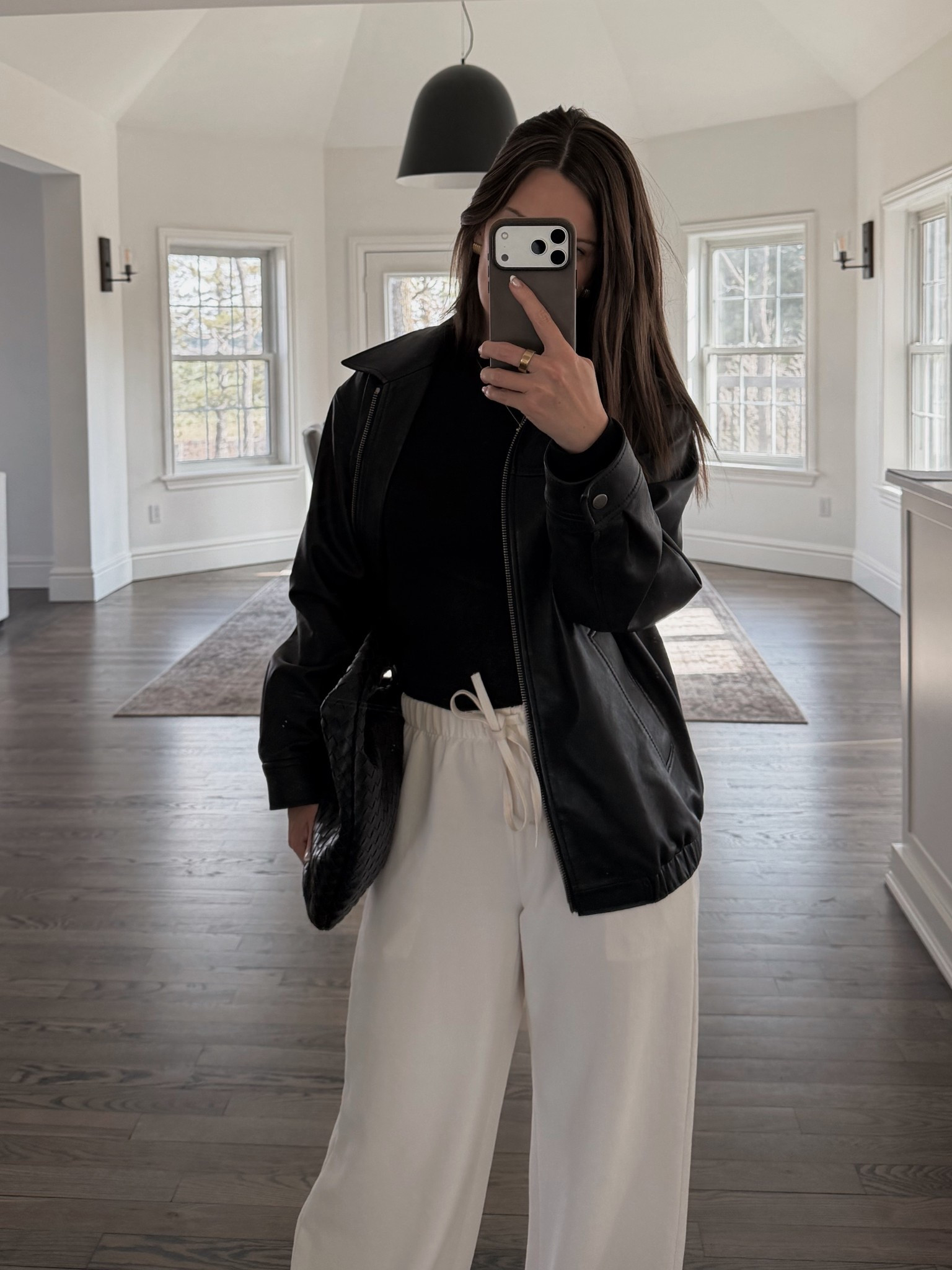 Lodge pants on repeat and this leather jacket is pure gold! 

#LTKcanada #LTKbag #LTKdatenight