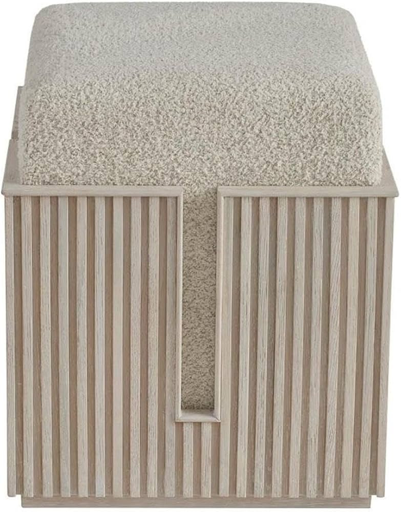 Universal Furniture Avaline Carmen Bunching Stool in Gray | Amazon (US)