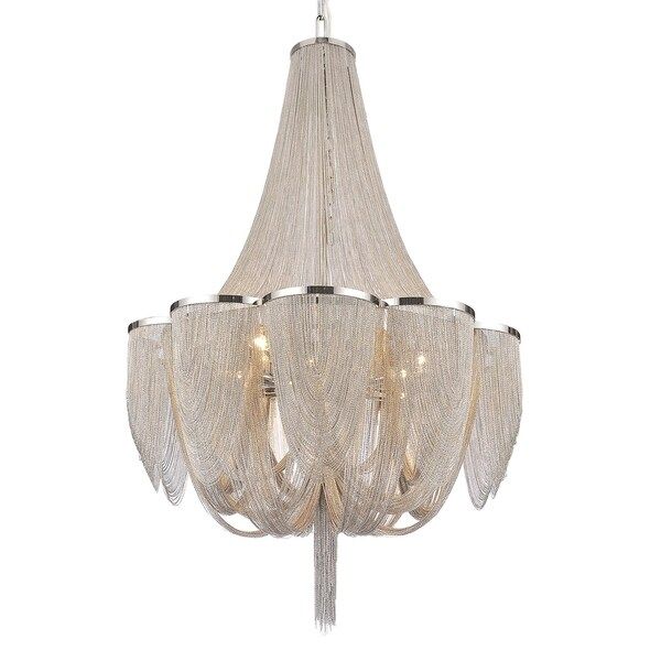 18 Light Chandelier with Chrome Finish | Bed Bath & Beyond