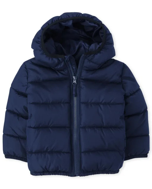 Toddler Boys Long Sleeve Puffer Jacket | The Children's Place  - TIDAL | The Children's Place