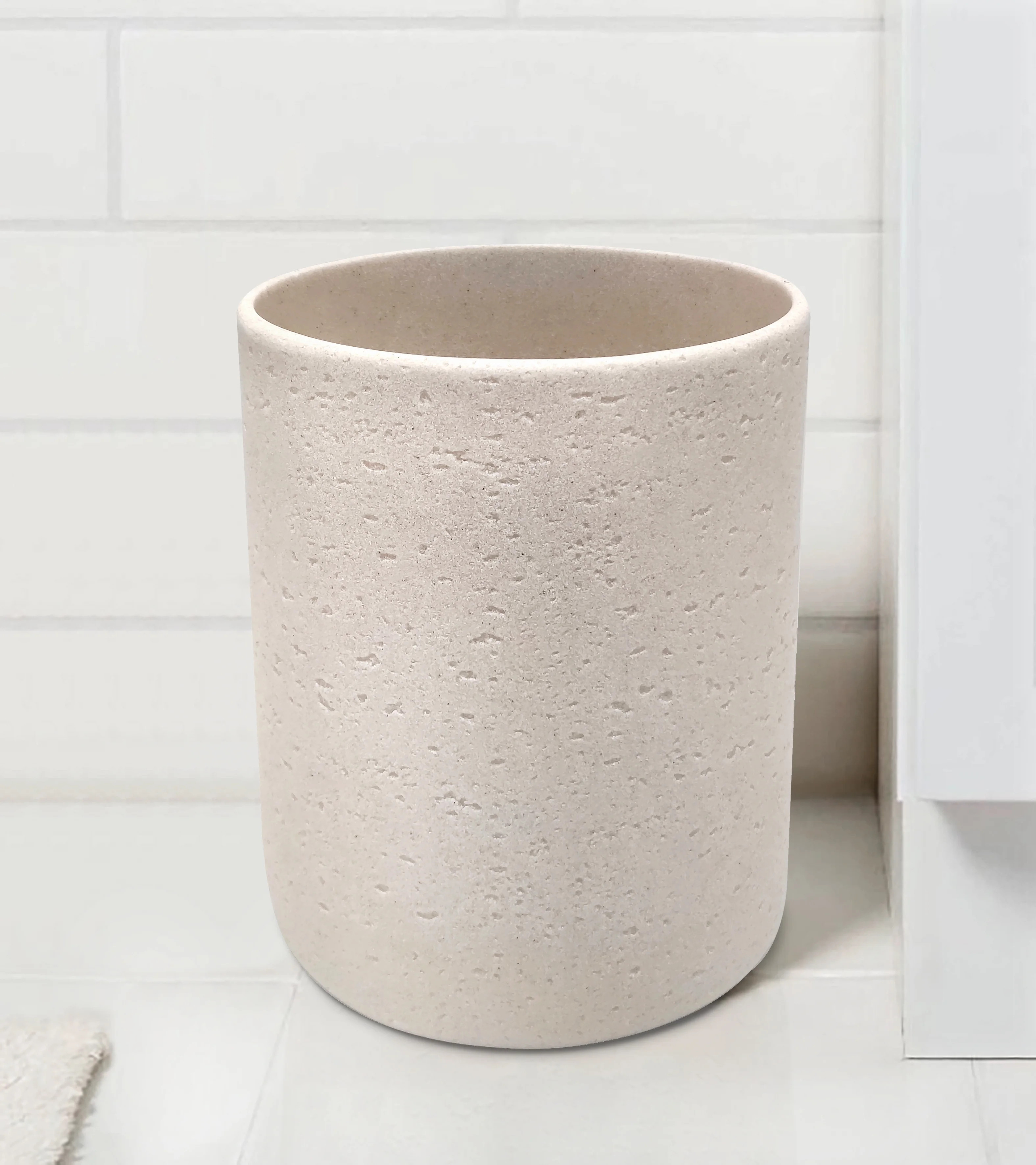 Better Homes & Gardens Faux Stone Bathroom Trash Can | Walmart (US)