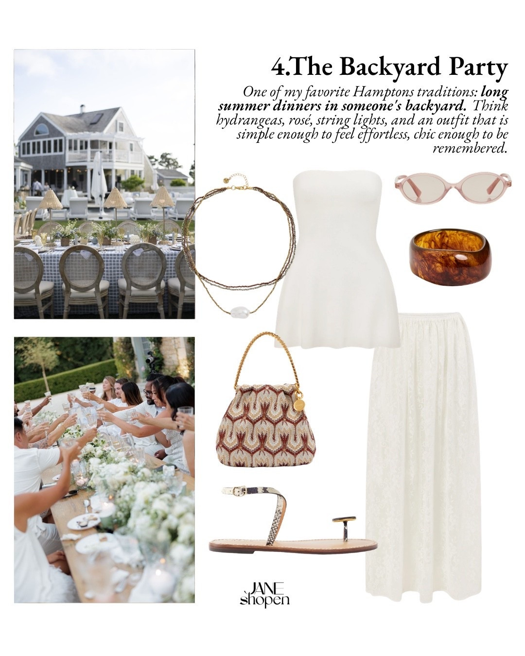 White look for a Hamptons summer

#LTKootd #LTKSeasonal #LTKTravel
