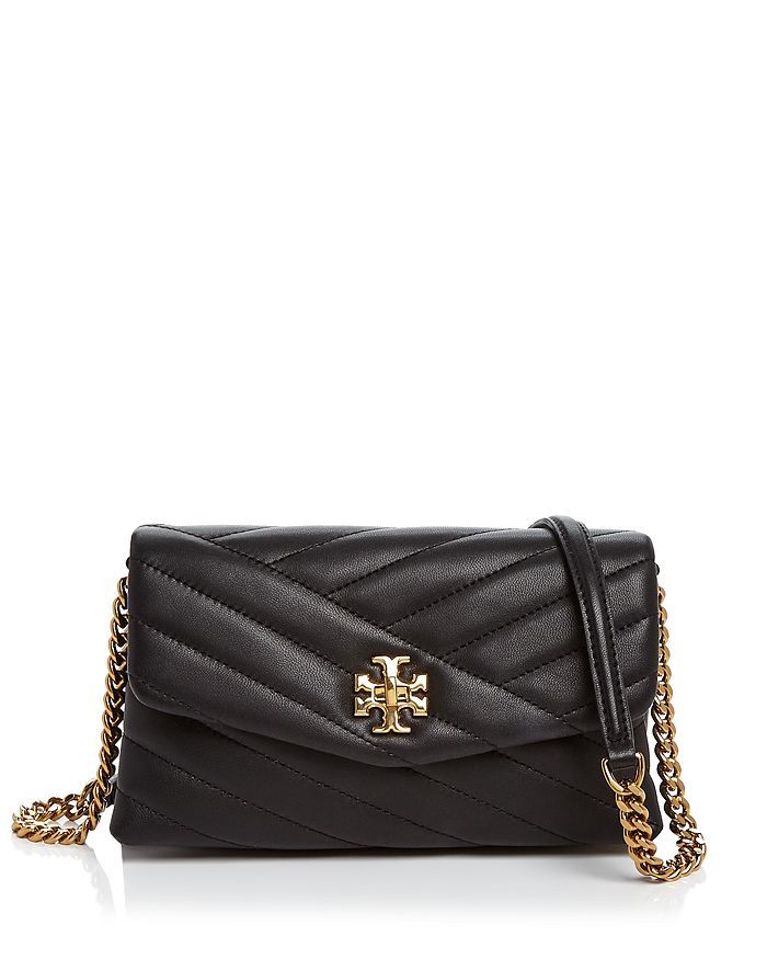 Kira Chevron Quilted Leather Chain Wallet | Bloomingdale's (US)
