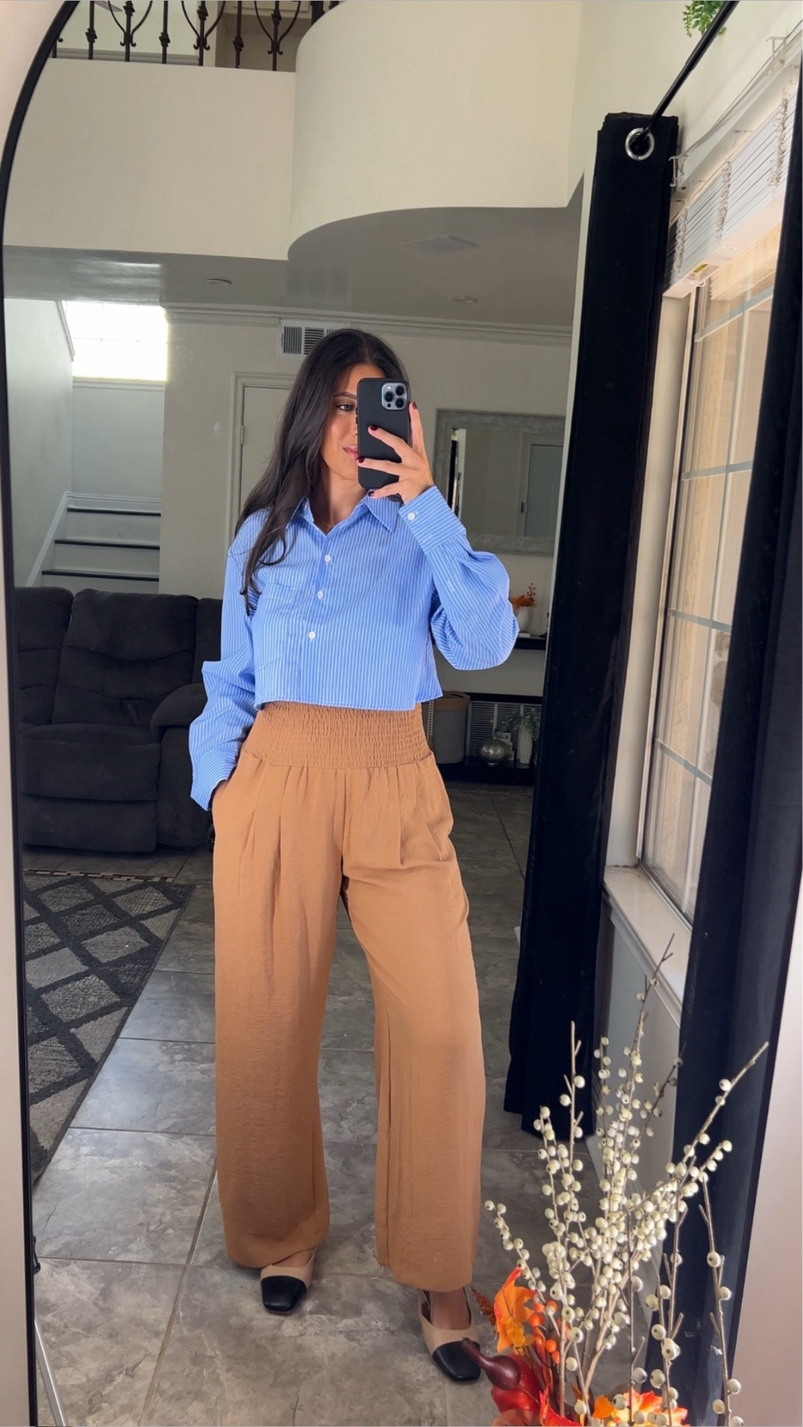 Casual chic work outfit idea from Amazon 