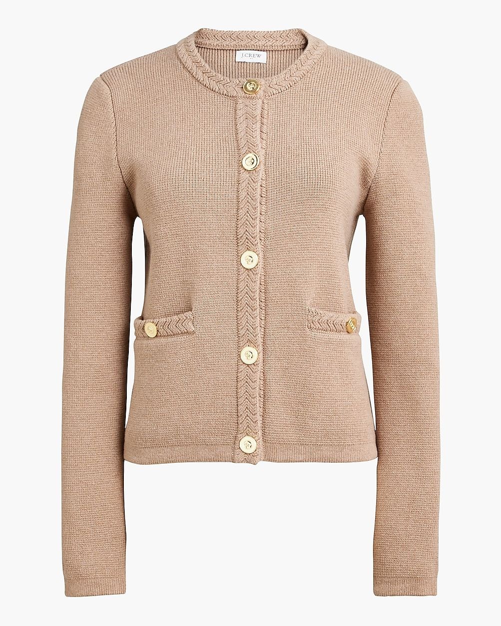 Cotton lady jacket cardigan sweater | J.Crew Factory