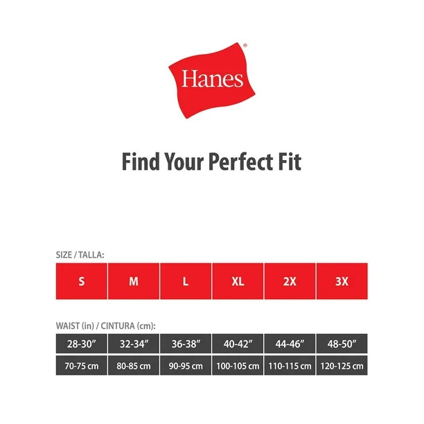 Hanes Originals Men’s Underwear Trunks, Moisture-Wicking Stretch Cotton, 6-Pack | Walmart (US)