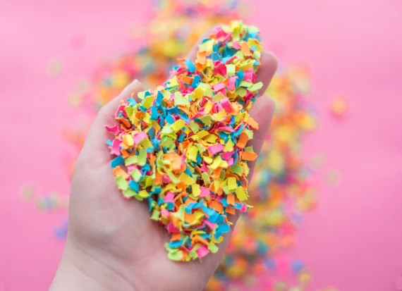 Read the full title
    Neon Confetti  - Party Animal Decorations - 80s Party - Roller Derby Part... | Etsy (US)