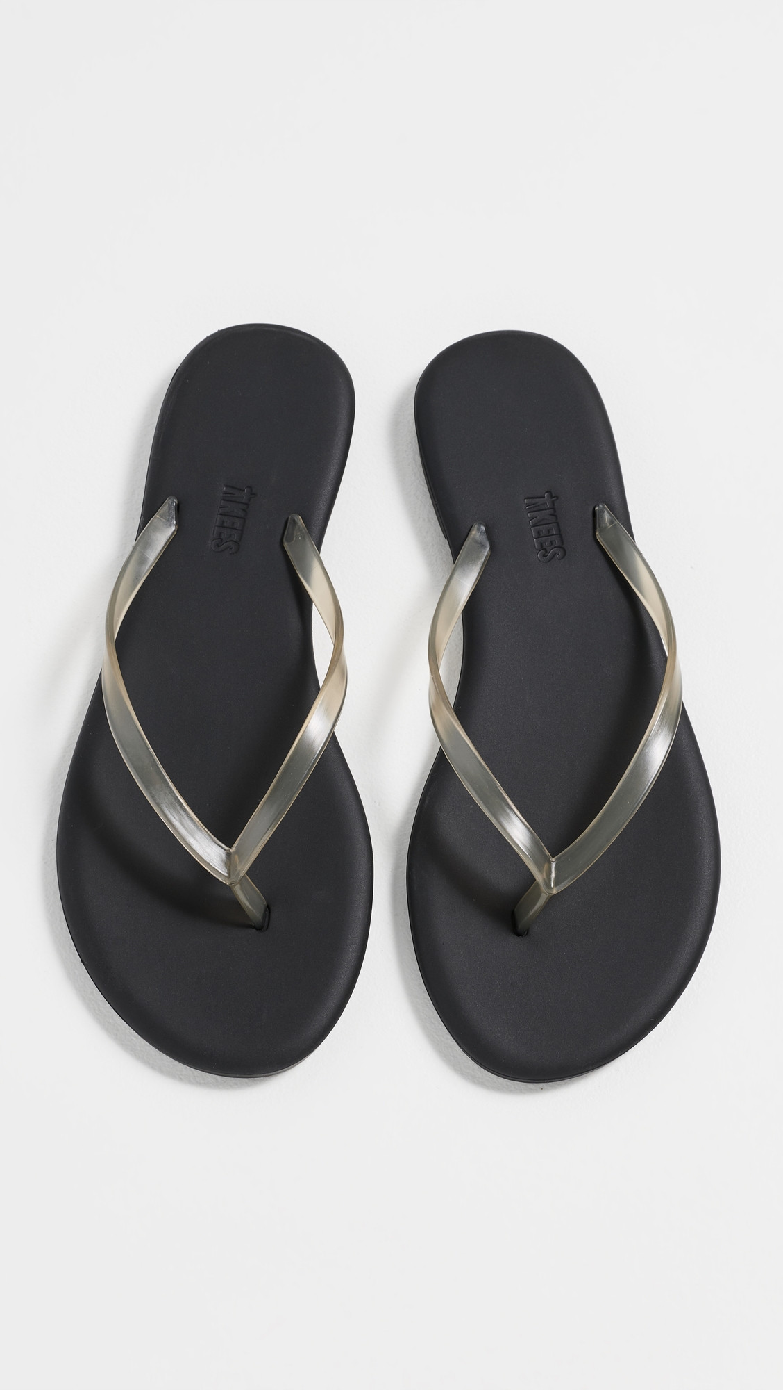 TKEES Aqua Jelly Flip Flops Onyx 11 | Shopbop