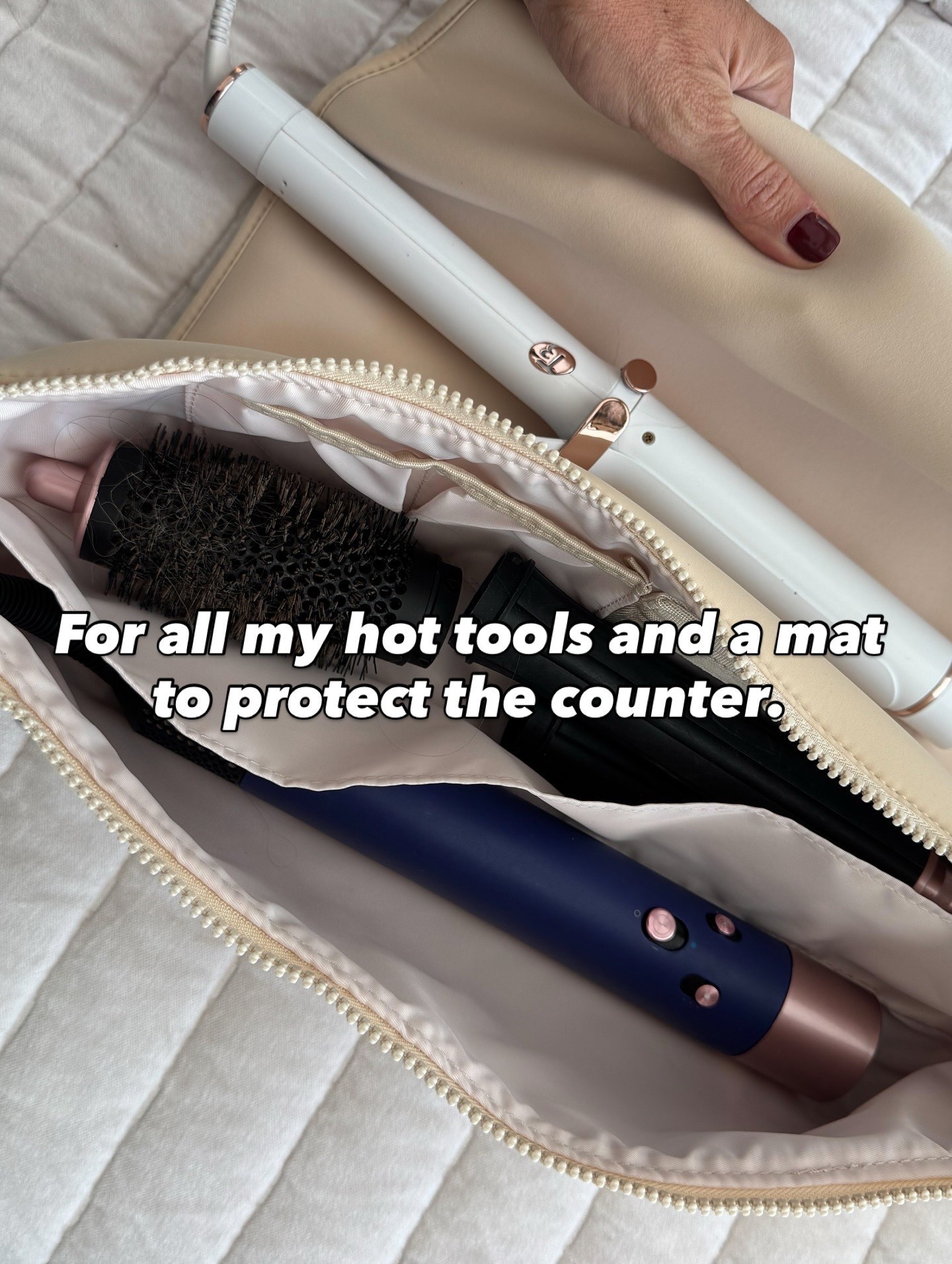 Amazon travel case for hot tools 

#LTKTravel #LTKOver40 #LTKFindsUnder50