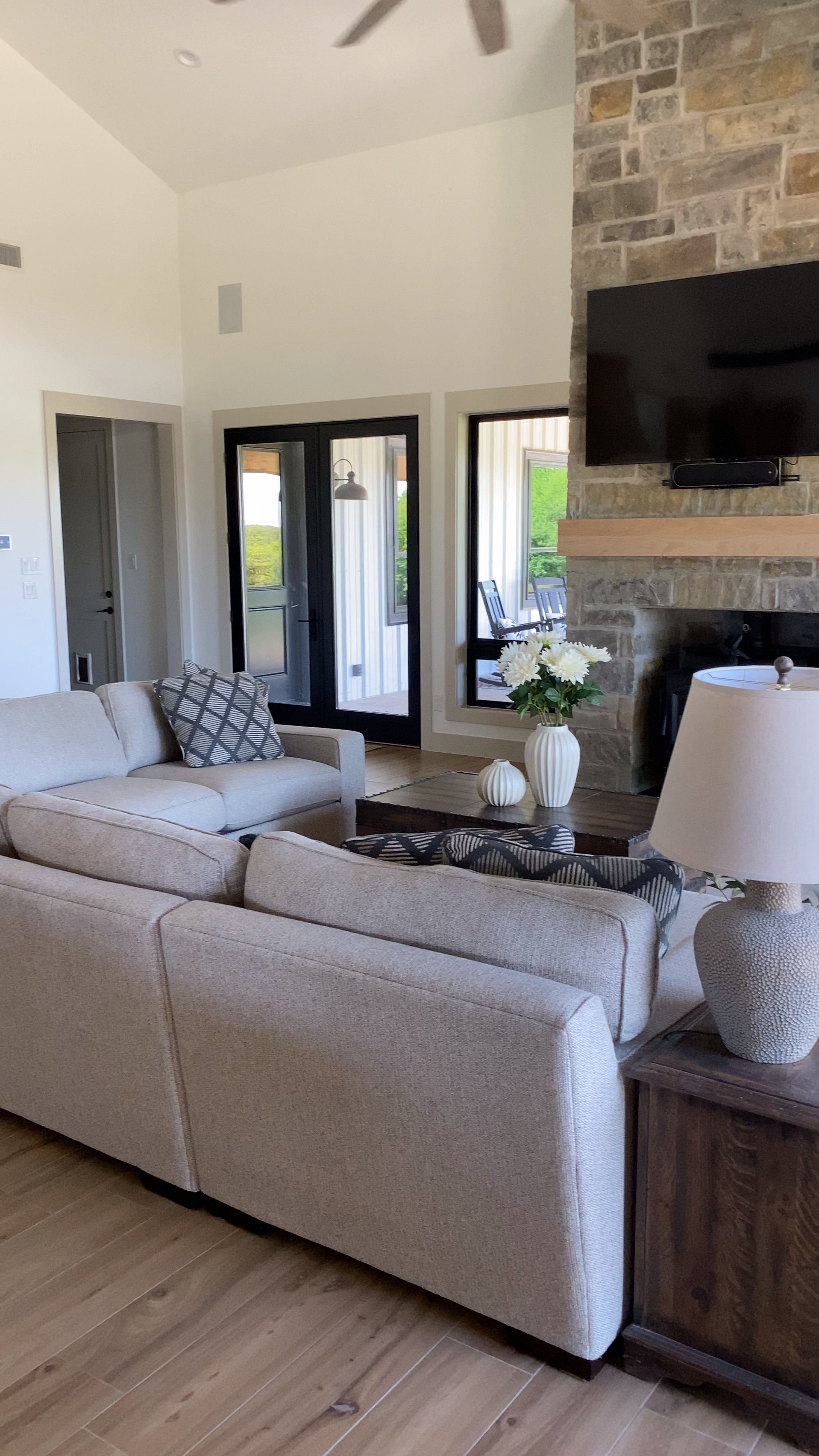 Open concept living. Neutral, earthy decor  

#LTKVideo #LTKHome