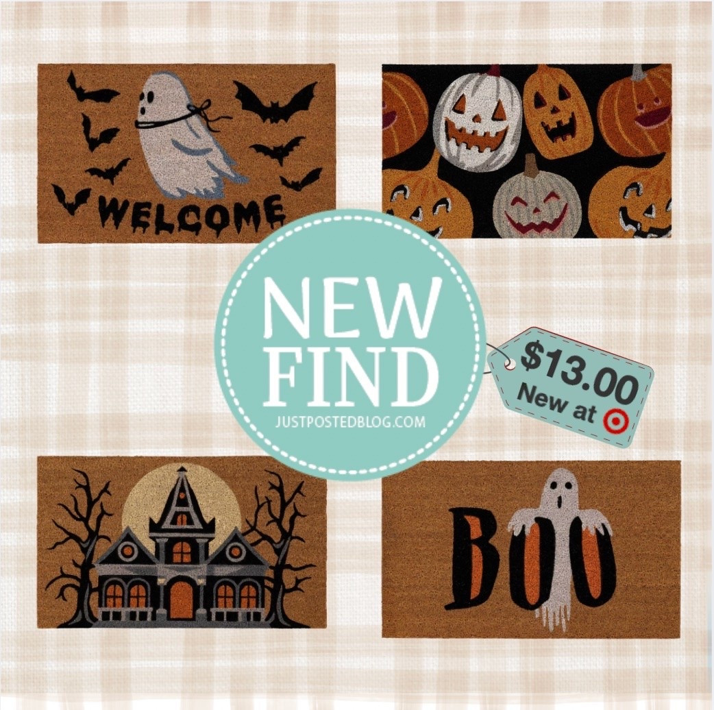 Cute Halloween door mats from Target!

#LTKSeasonal #LTKHome