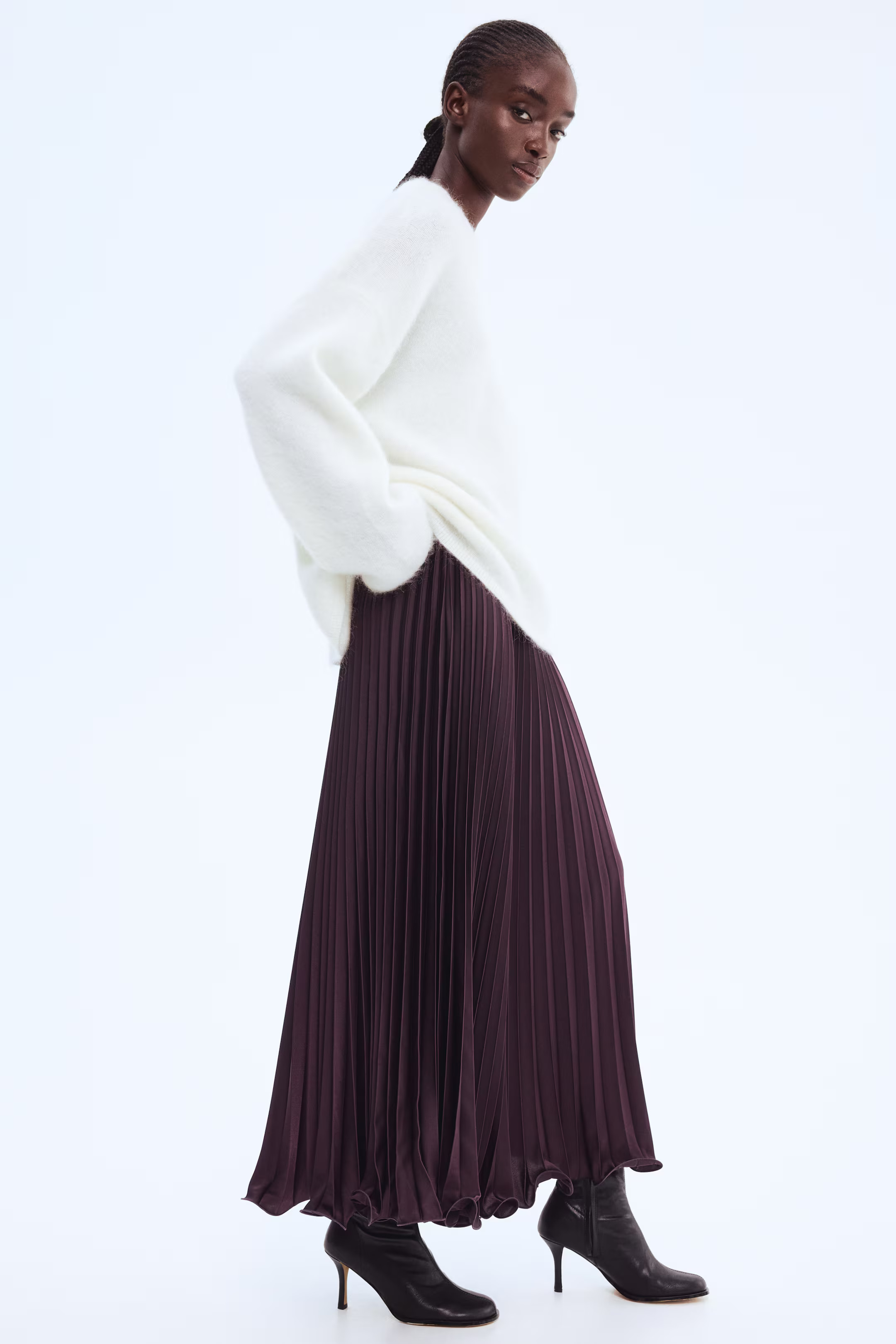 Plissierter Maxirock | H&M (DE, AT, CH, NL, FI)