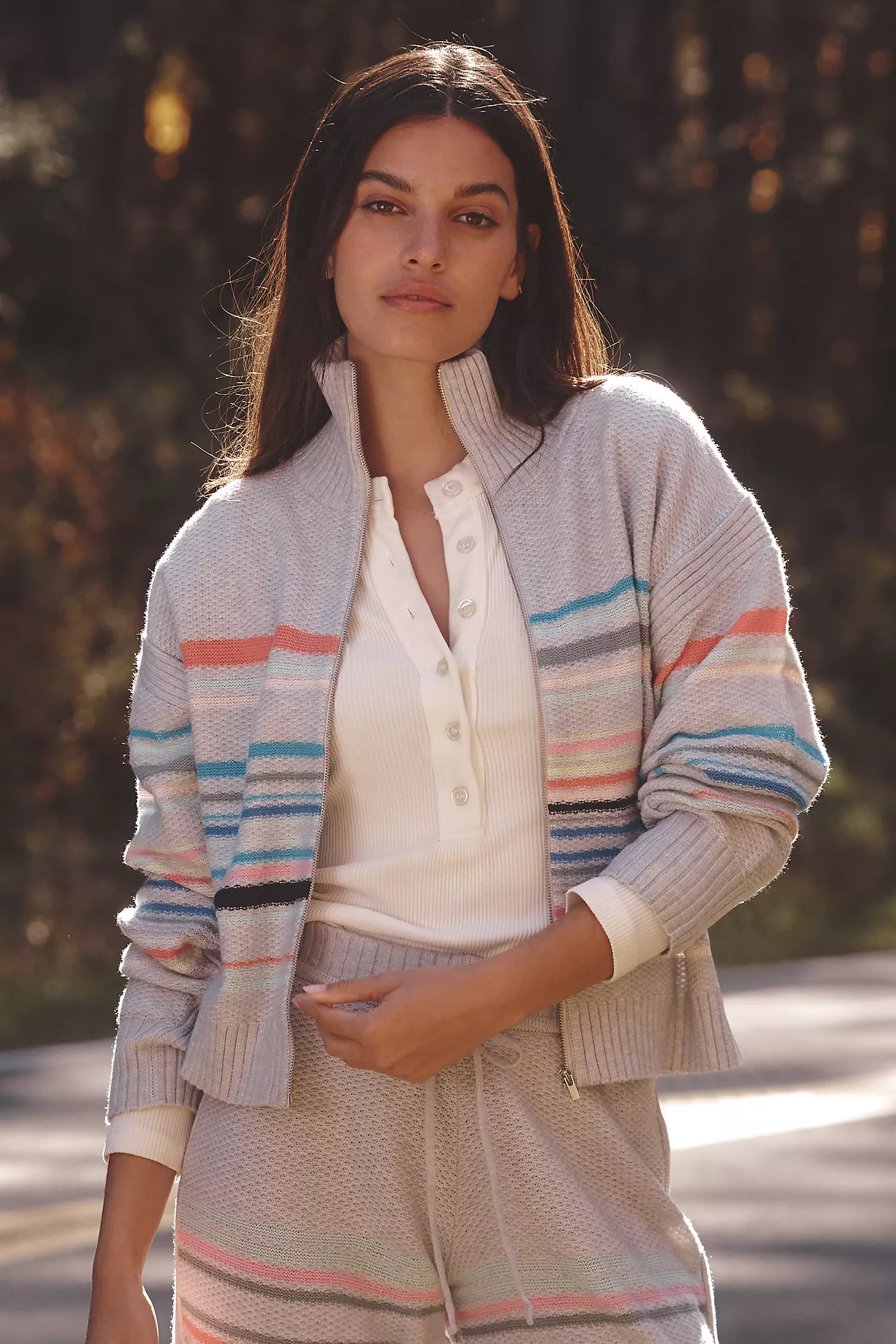 Daily Practice by Anthropologie Lift Pass Cardigan Sweater | Anthropologie (US)