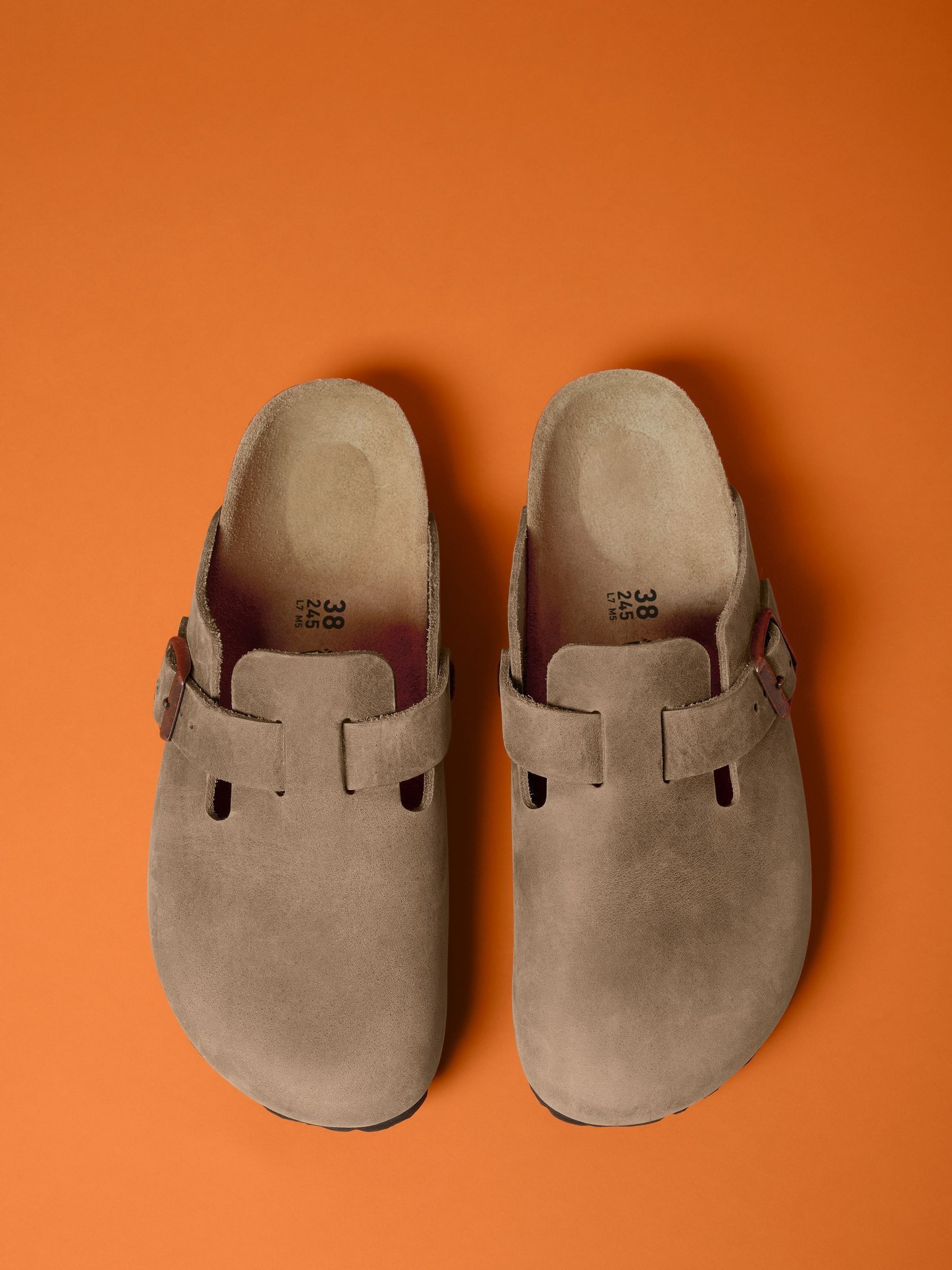 Birkenstock Birkenstock Boston Sandalen aus Ölleder | Next EU