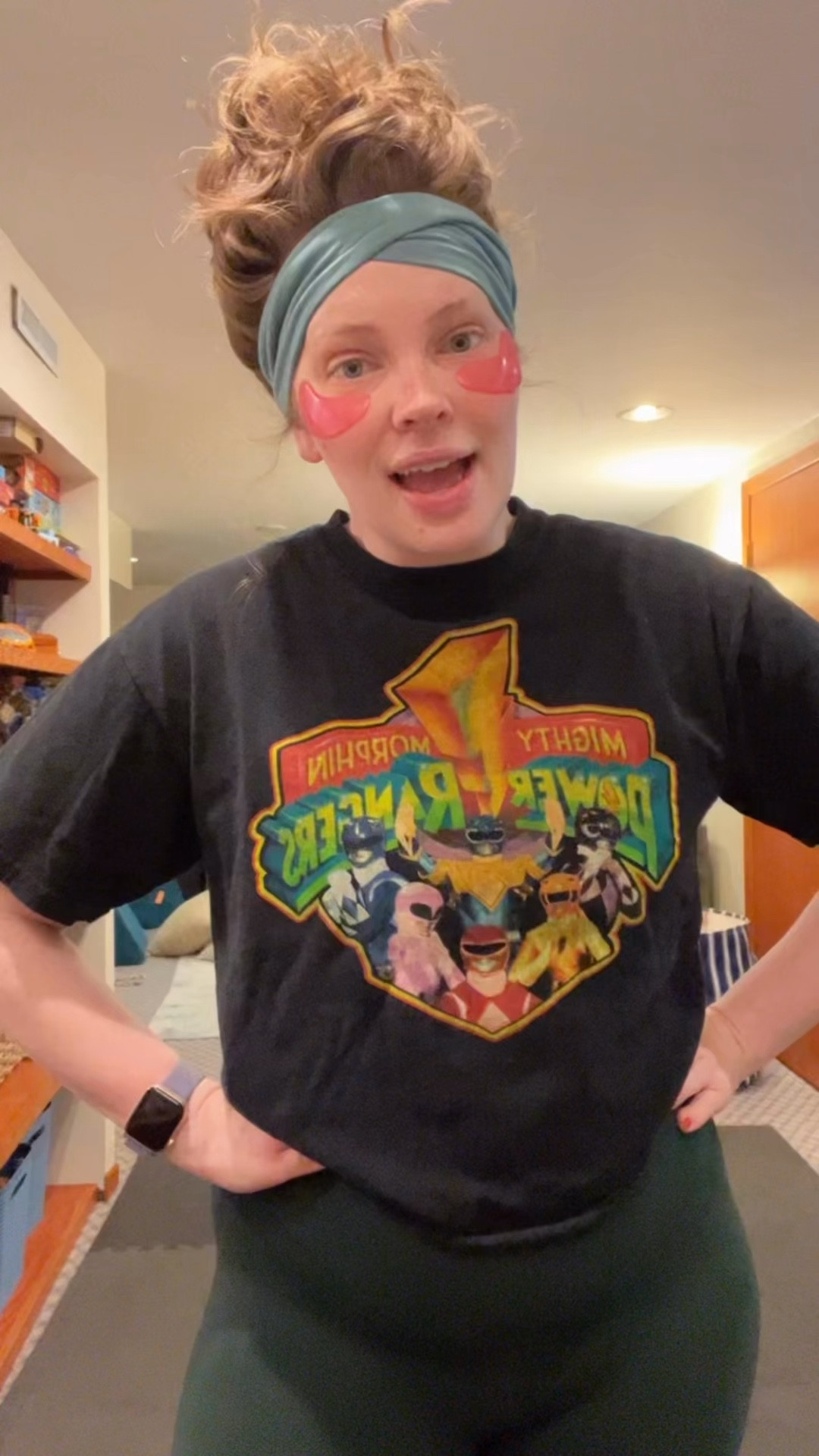 Workout fit of the day! Love these sports bras 😍😍😍 got a couple in size large and a couple in size medium! 