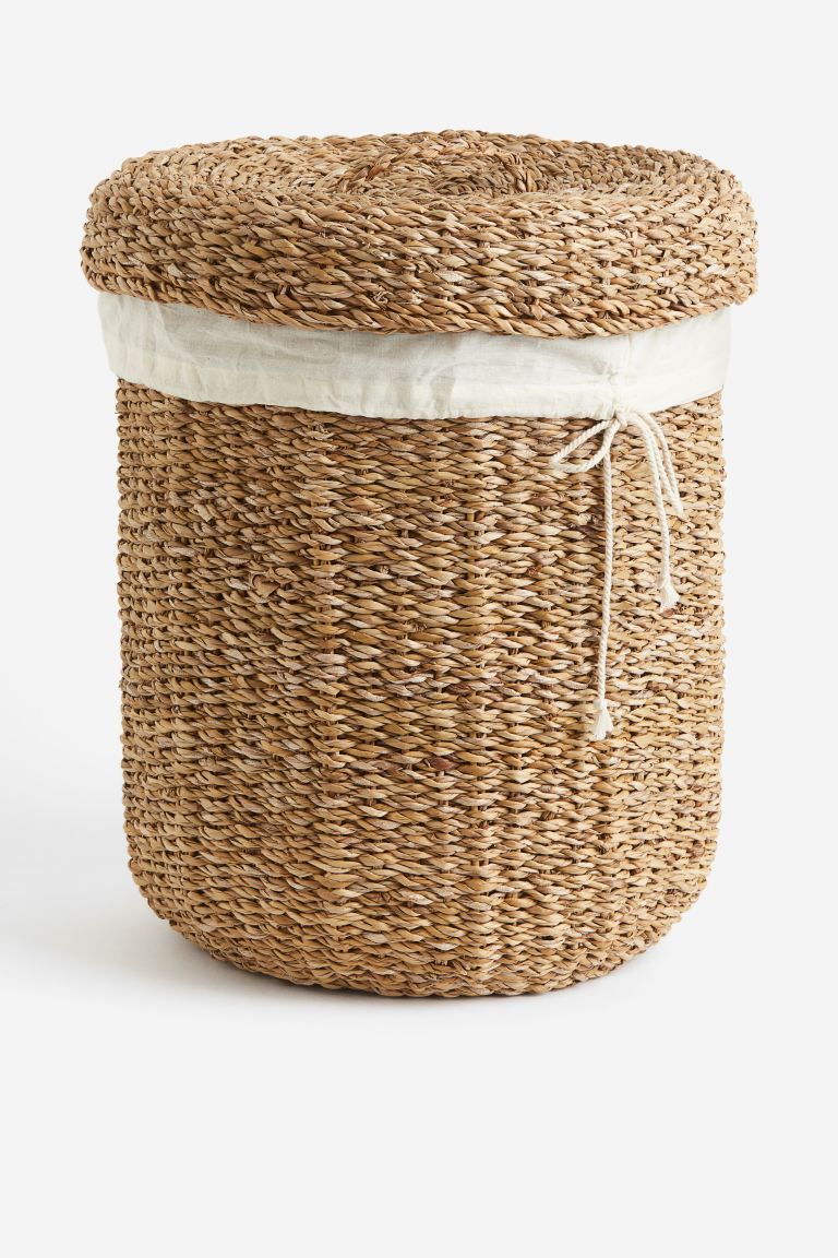 Seagrass laundry basket | H&M (UK, MY, IN, SG, PH, TW, HK)