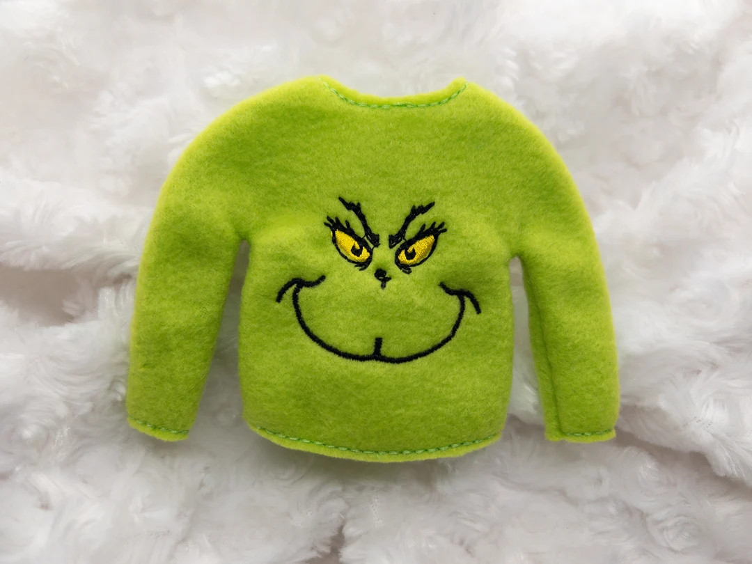 Mean One Elf Sweater - Etsy | Etsy (US)