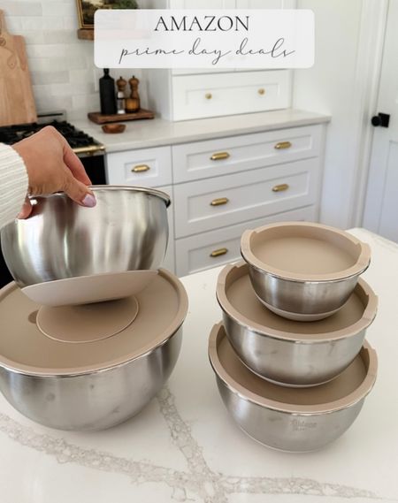 My favorite mixing bowl set is on sale for Prime Day! This set is stackable and comes with airtight lids. The bowls are perfect for baking prep or serving your favorite snacks and dishes! 

#amazon #giftidea #deals 

#LTKxPrimeDay #LTKsalealert #LTKhome