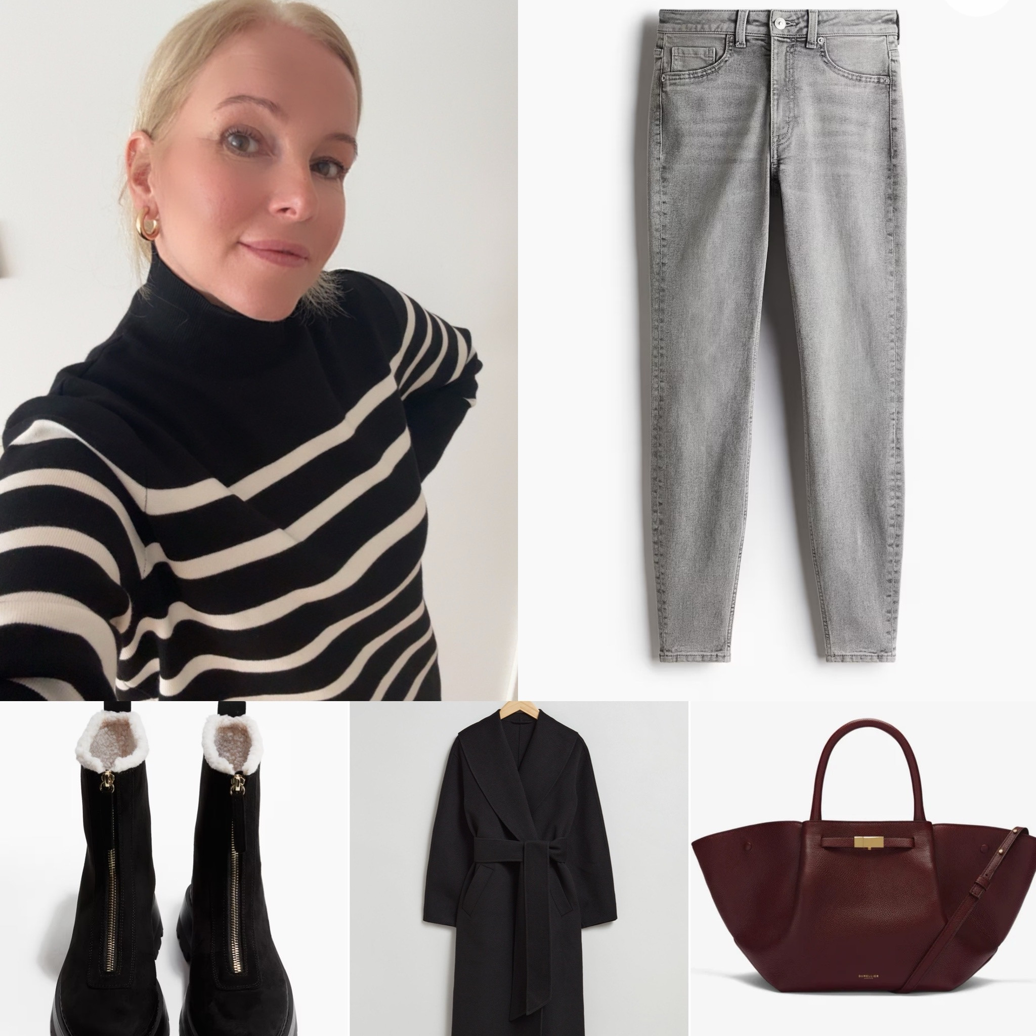 Today‘s outfit 🤍🖤🍂 love this burgundy bag and it looks great with everything ✨

#ootd #dailyoutfit #herbstlook #ltkworkwear #officeoutfit #streetwear #jeans #coat #mantel #ltkstyletip #carmenjarawittich #burgundy

#LTKdeutschland #LTKautumn #LTKeurope