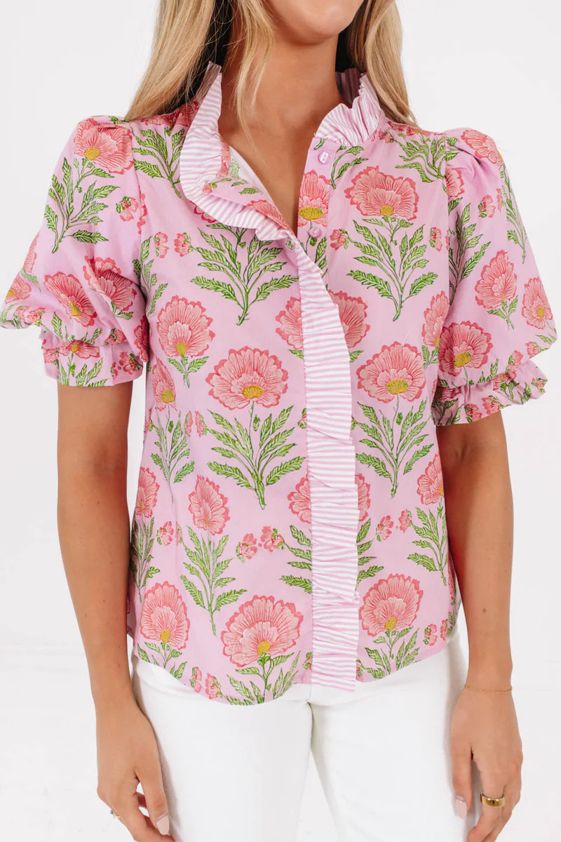 Strawberry Vanilla Top - Pink | The Impeccable Pig