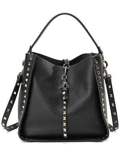 Leather Hobo Shoulder Bag | Rue La La