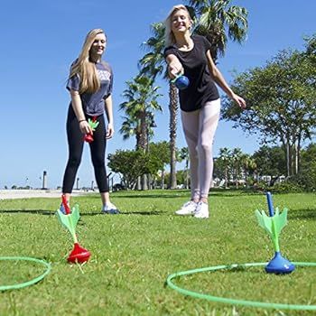 Funsparks Lawn Darts Game Set - Glow in The Dark Outdoor Soft Tip Lawn Darts Set - Great Games fo... | Amazon (US)